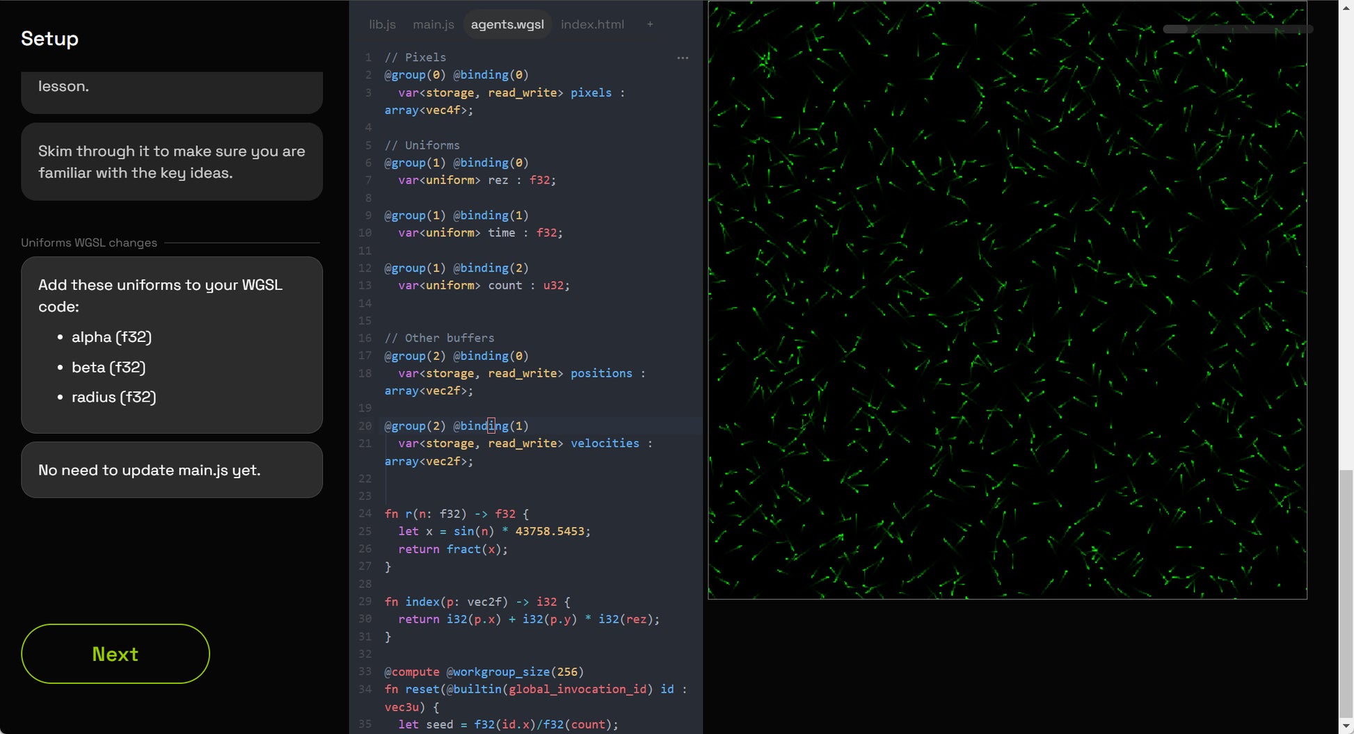 Agent Simulation with WebGPU – notochord